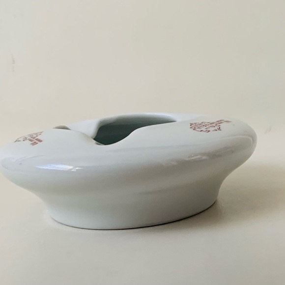 Vintage Naaman Hotel Masada Israel Porcelain Ashtray - Picture 10 of 13